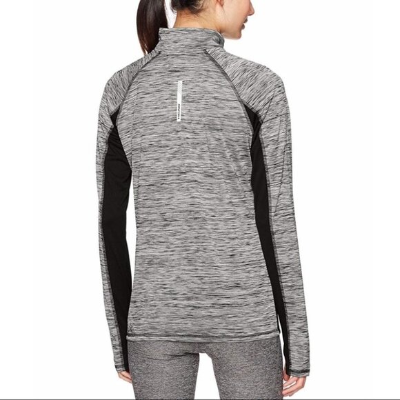 HEAD Half Zip Gray & Black Athletic Pullover - Picture 2 of 10
